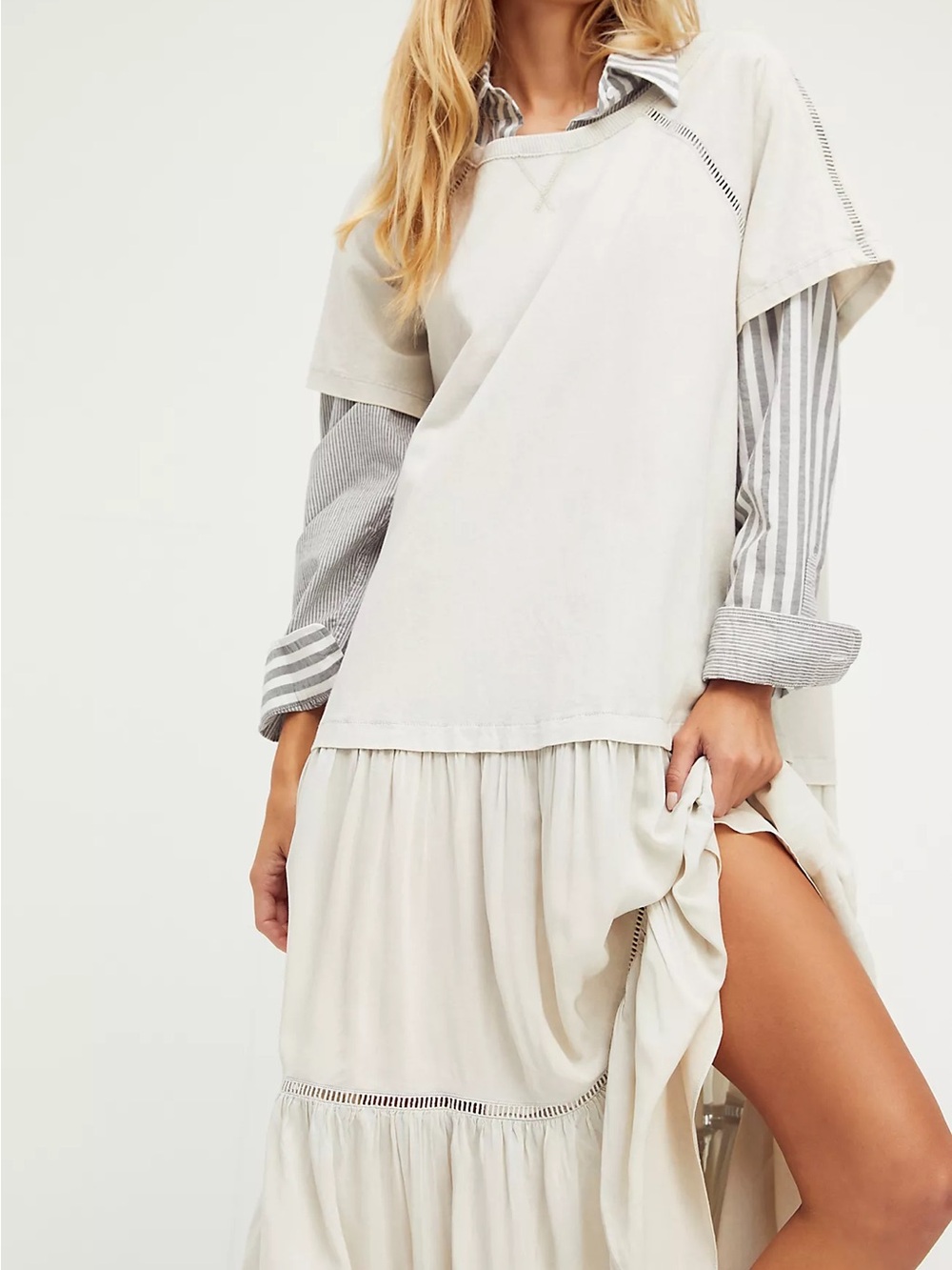 Free People Sun Fade Midi Dress